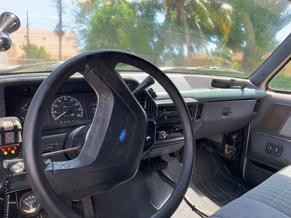 mud truck interior